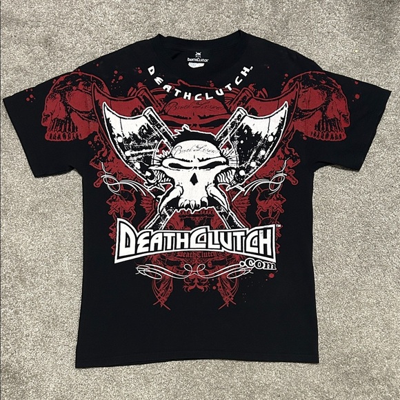 Vintage 90s Brock Lesnar Death Clutch UFC Shirt - Picture 1 of 6